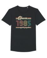 Născut in 1985 ST Classic aged to perfection Tricou mânecă scurtă guler larg Bărbat Skater