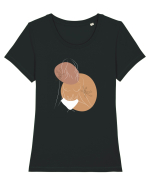 Shapes Tricou mânecă scurtă guler larg fitted Damă Expresser