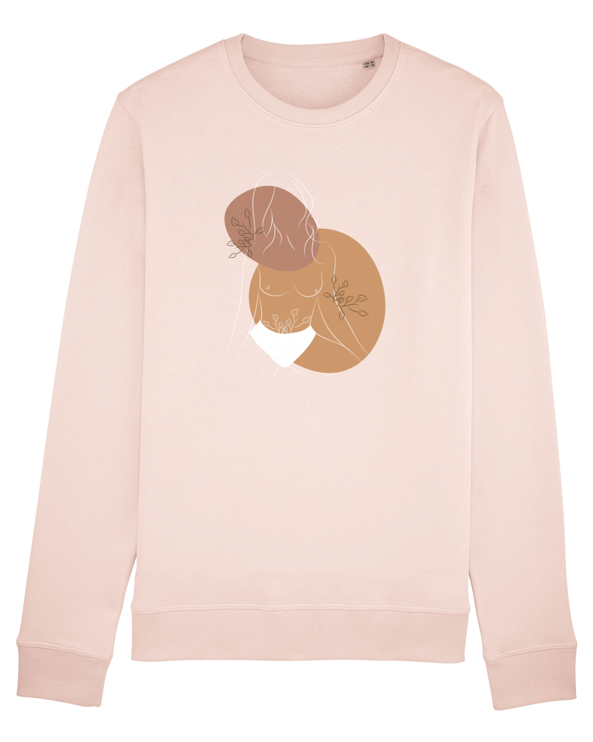 Bluză mânecă lungă Unisex Rise Candy Pink