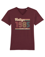 Născut in 1985 ST Vintage limited edition Tricou mânecă scurtă guler V Bărbat Presenter