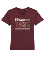 Născut in 1985 ST Vintage refined to perfection Tricou mânecă scurtă guler V Bărbat Presenter