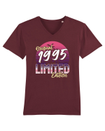 Născut in 1995 SW original limited edition Tricou mânecă scurtă guler V Bărbat Presenter