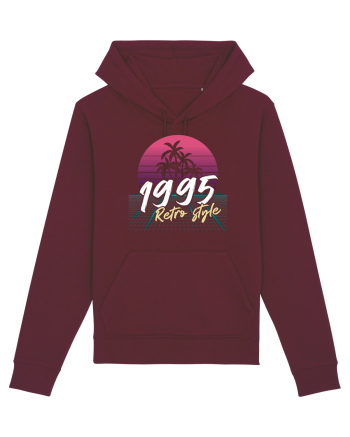 Născut in 1995 SW retro style Burgundy