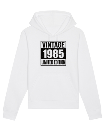 Vintage 1985 limited edition B&W - Cadou aniversar 1985 White