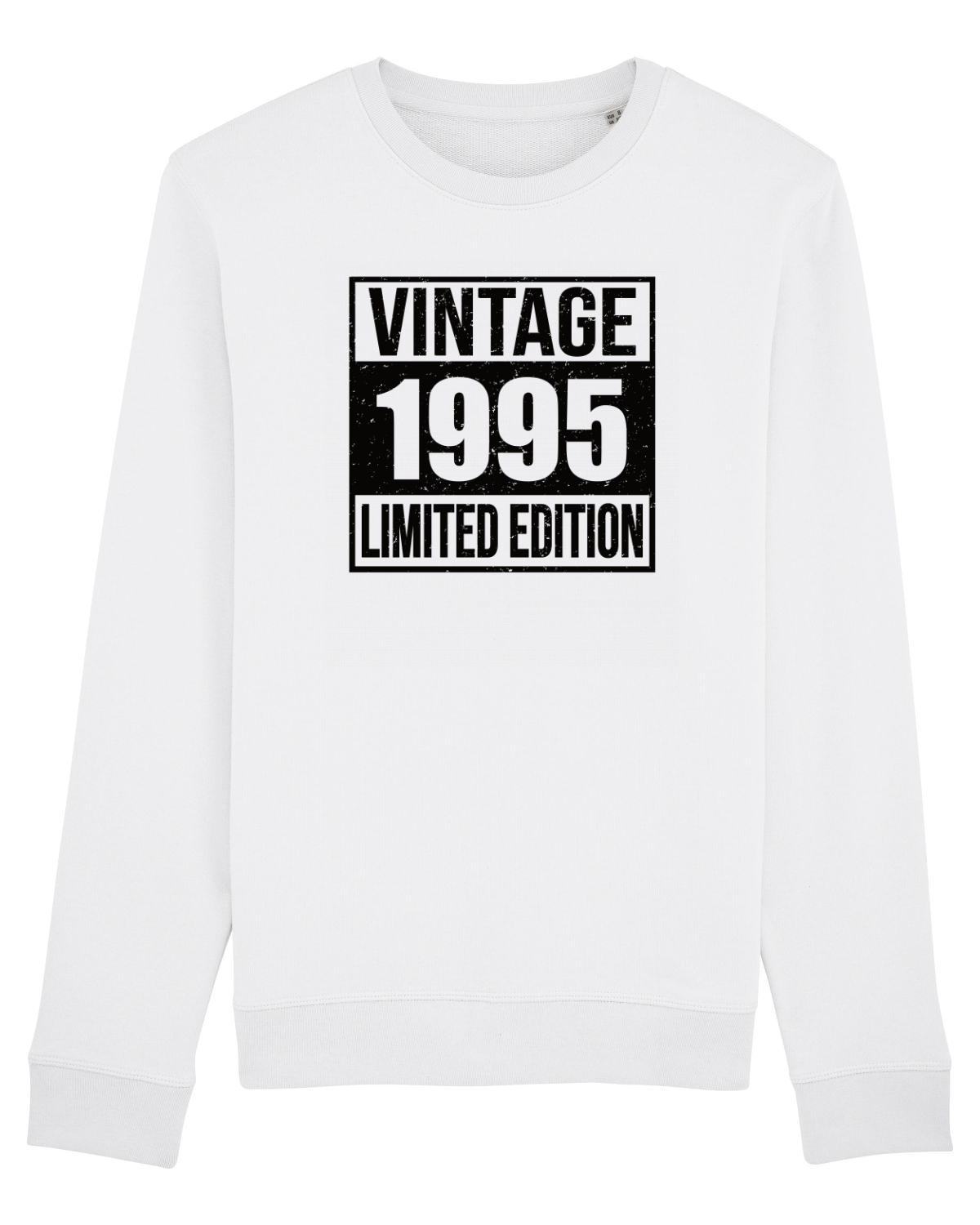 Bluză mânecă lungă Unisex Rise White