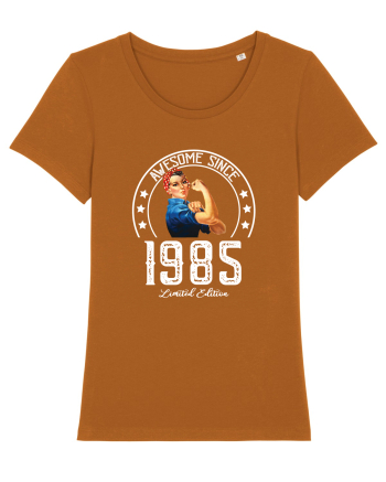Aweesome woman since 1985 - Cadou aniversar 1985 Roasted Orange