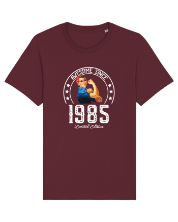 Aweesome woman since 1985 - Cadou aniversar 1985 Burgundy
