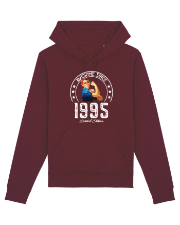 Aweesome woman since 1995 - Cadou aniversar 1995 Burgundy