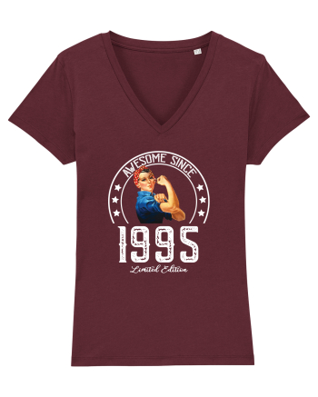 Aweesome woman since 1995 - Cadou aniversar 1995 Burgundy