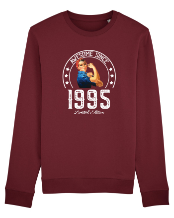 Aweesome woman since 1995 - Cadou aniversar 1995 Burgundy