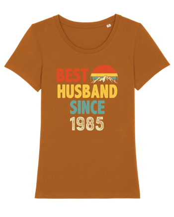Best husband since 1985 - Cadou aniversar 1985 Roasted Orange