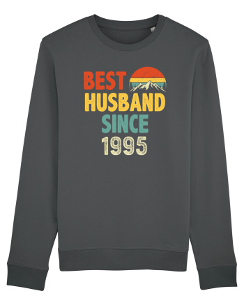 Best husband since 1995 - Cadou aniversar 1995 Anthracite