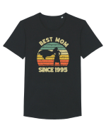 Best mom since 1995 - Cadou aniversar 1995 Tricou mânecă scurtă guler larg Bărbat Skater
