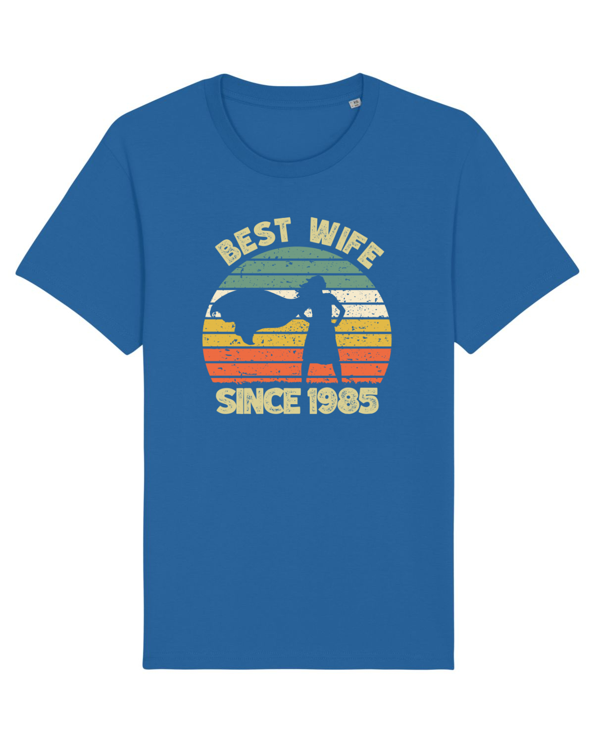 Tricou mânecă scurtă Unisex Rocker Royal Blue
