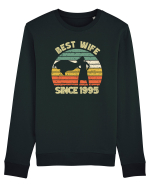 Best wife since 1995 - Cadou aniversar 1995 Bluză mânecă lungă Unisex Rise