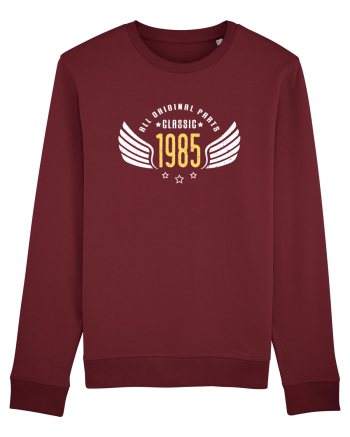 Classic 1985 wings - Cadou aniversar 1985 Burgundy