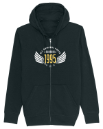 Classic 1995 wings - Cadou aniversar 1995 Hanorac cu fermoar Unisex Connector