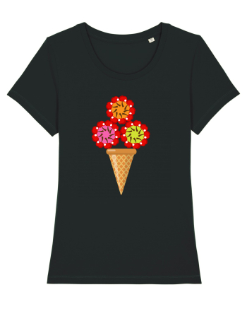 Cherry ice-cream Black