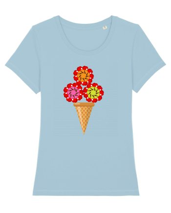 Cherry ice-cream Sky Blue