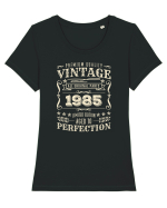 Premium quality vintage 1985 - Cadou aniversar 1985 Tricou mânecă scurtă guler larg fitted Damă Expresser