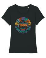 Vintage 1995 limited edition Vegas - Cadou aniversar 1995 Tricou mânecă scurtă guler larg fitted Damă Expresser