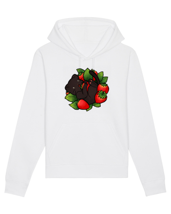 Strawberry Cat White