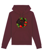 Strawberry Cat Hanorac Unisex Drummer