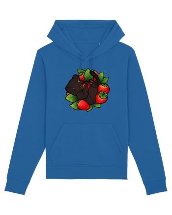 Strawberry Cat Royal Blue