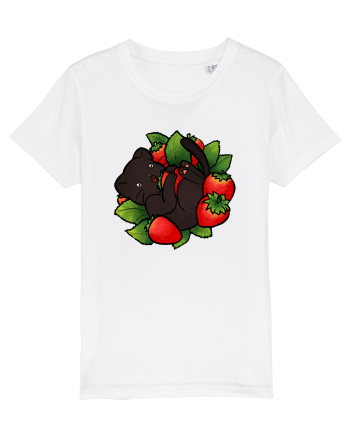Strawberry Cat White