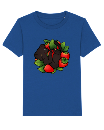 Strawberry Cat Majorelle Blue