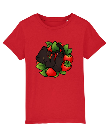 Strawberry Cat Red