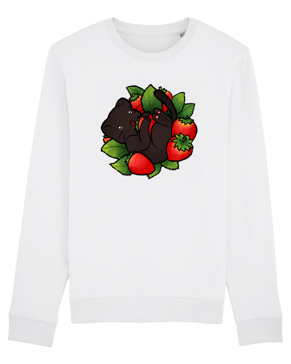 Bluză mânecă lungă Unisex Rise White