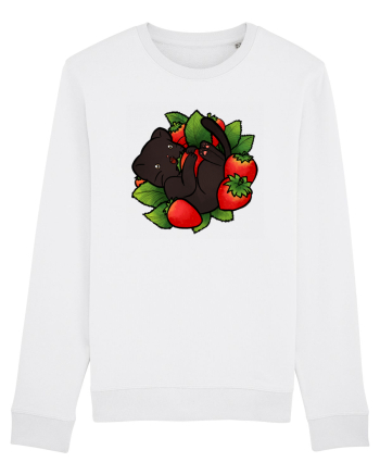 Strawberry Cat White