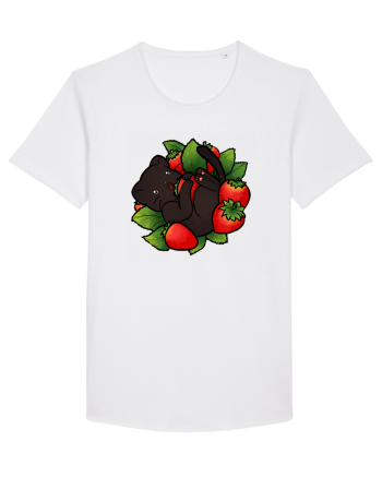 Strawberry Cat White