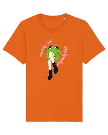 Mentally Sick Bright Orange
