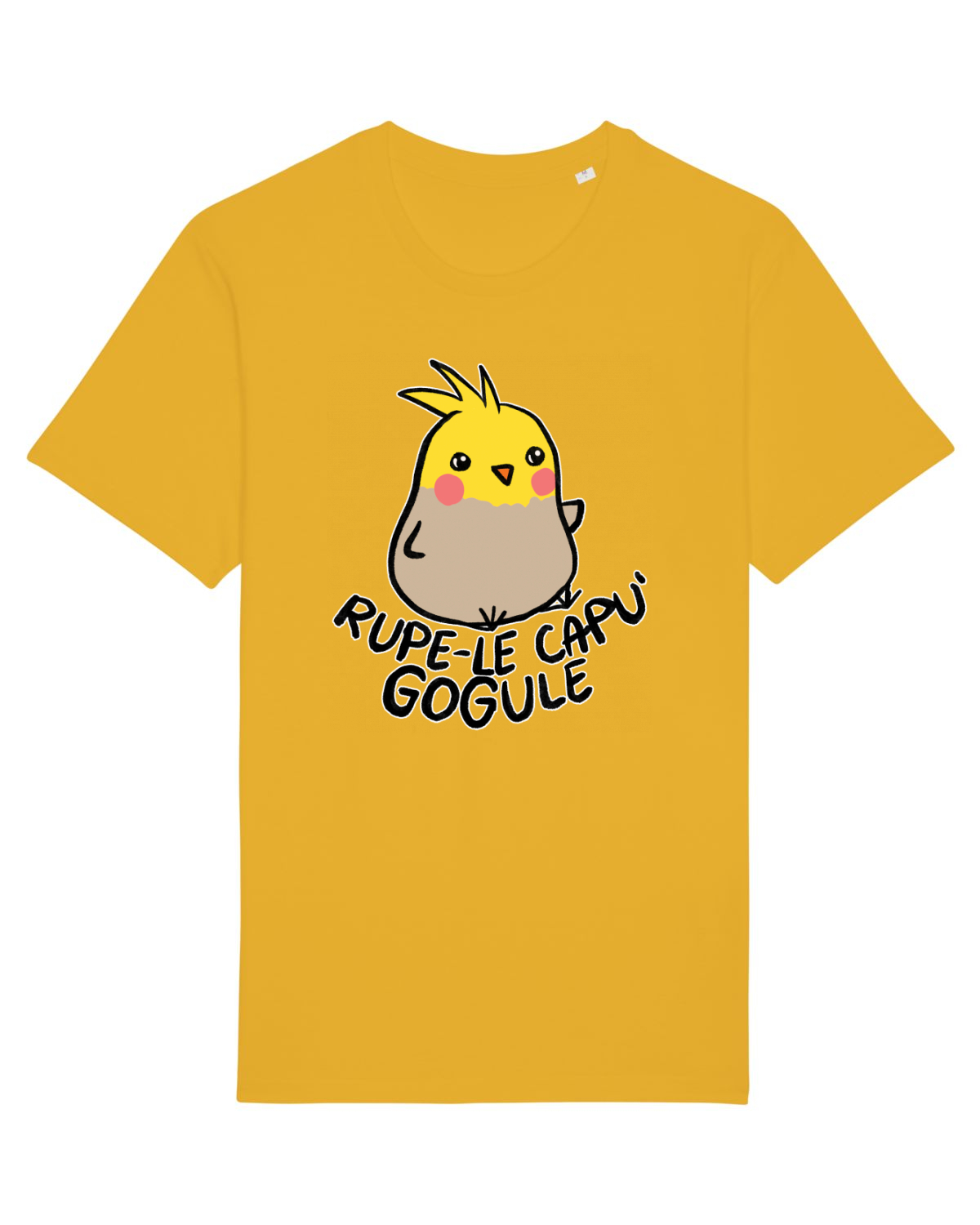 Tricou mânecă scurtă Unisex Rocker Spectra Yellow