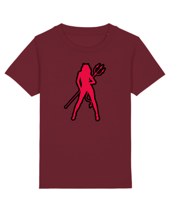 Devil Woman Burgundy