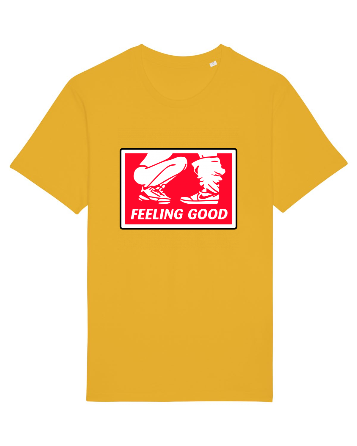 Tricou mânecă scurtă Unisex Rocker Spectra Yellow