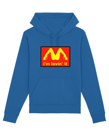 I'm lovin' it Royal Blue