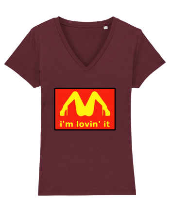 I'm lovin' it Burgundy