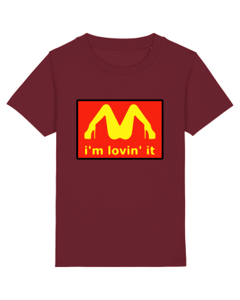 I'm lovin' it Burgundy