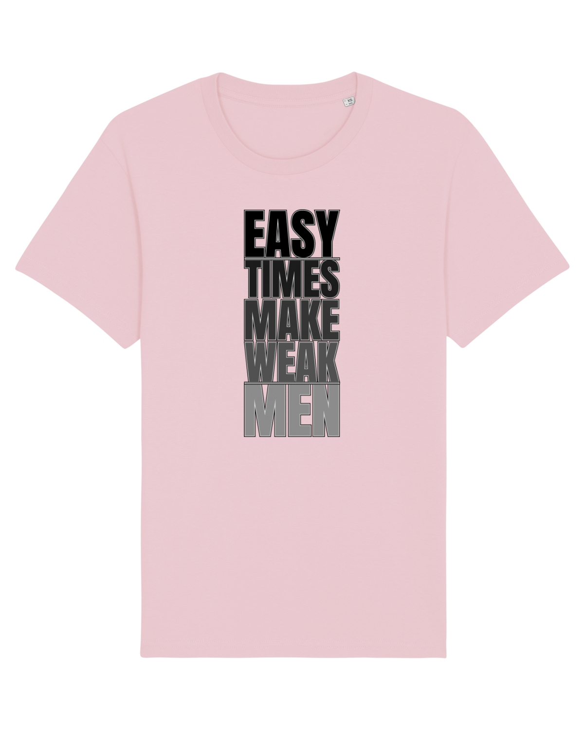 Tricou mânecă scurtă Unisex Rocker Cotton Pink