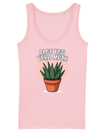 Aloe You Vera Much Cotton Pink