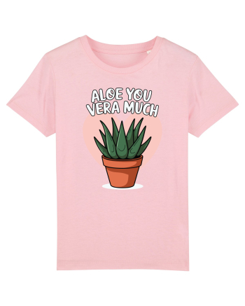Aloe You Vera Much Cotton Pink