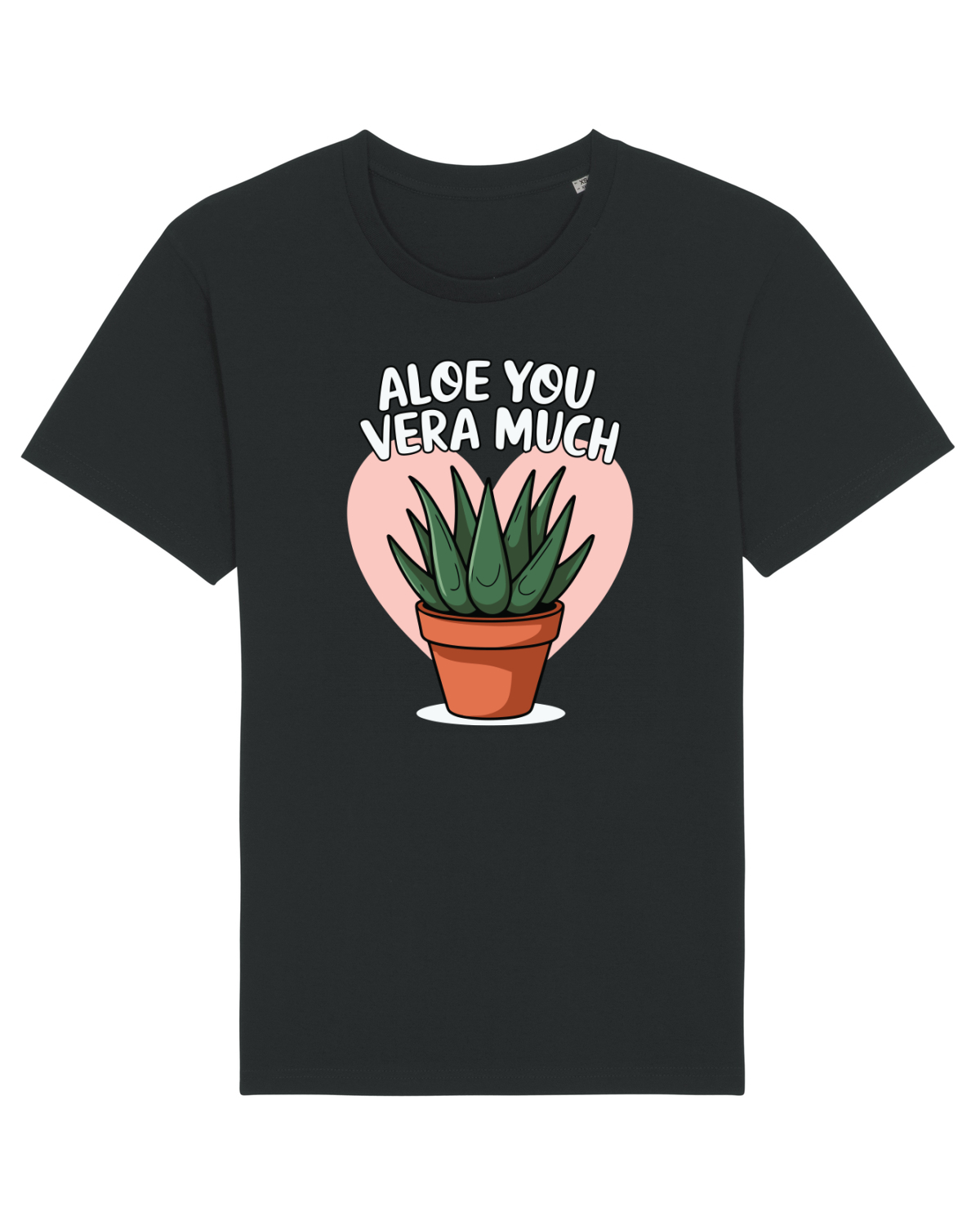Tricou mânecă scurtă Unisex Rocker Black