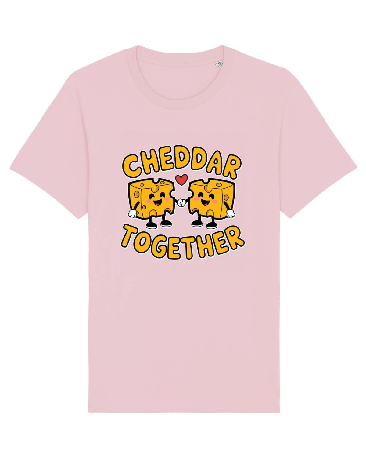Tricou mânecă scurtă Unisex Rocker Cotton Pink