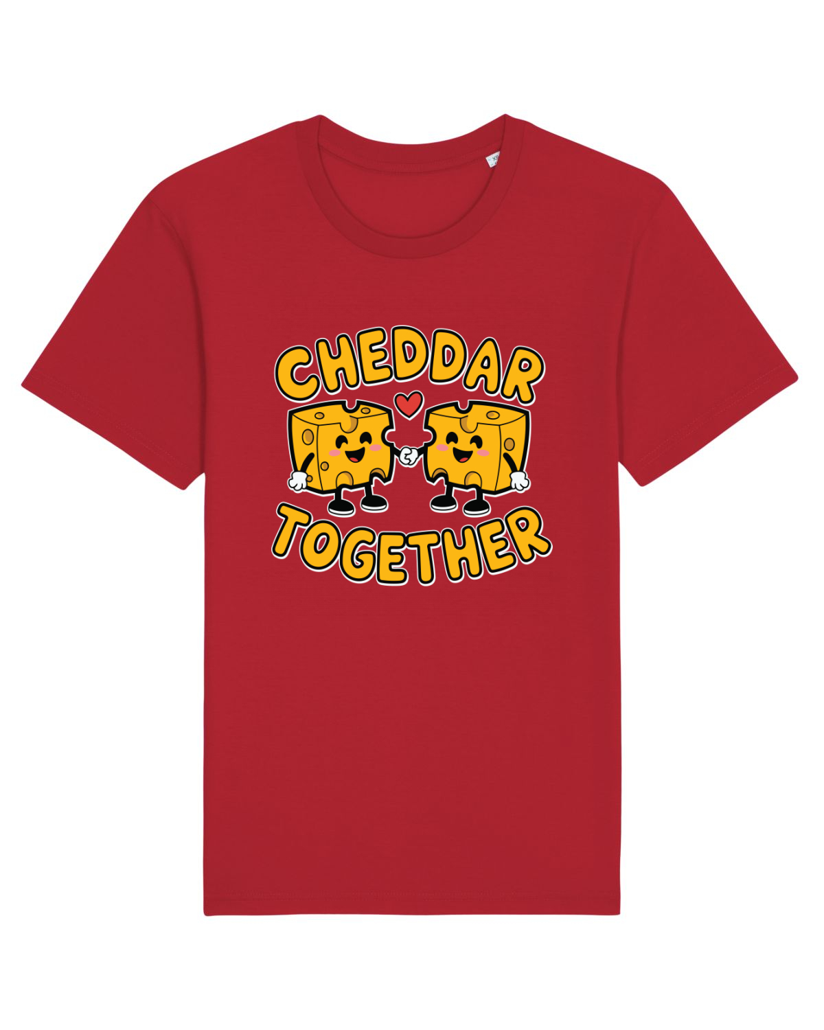 Tricou mânecă scurtă Unisex Rocker Red