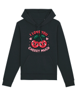 I Love You Cherry Much Hanorac Unisex Drummer