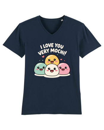 I Love You Very Mochi French Navy