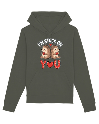 I'm Stuck On You | Hedgehog Valentine's Khaki